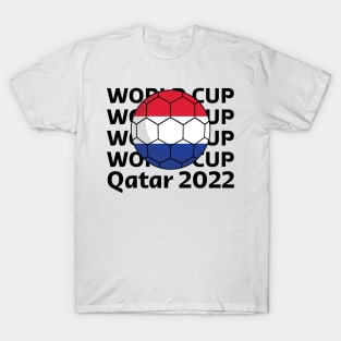 World Cup Qatar 2022  - Team Netherlands T-Shirt